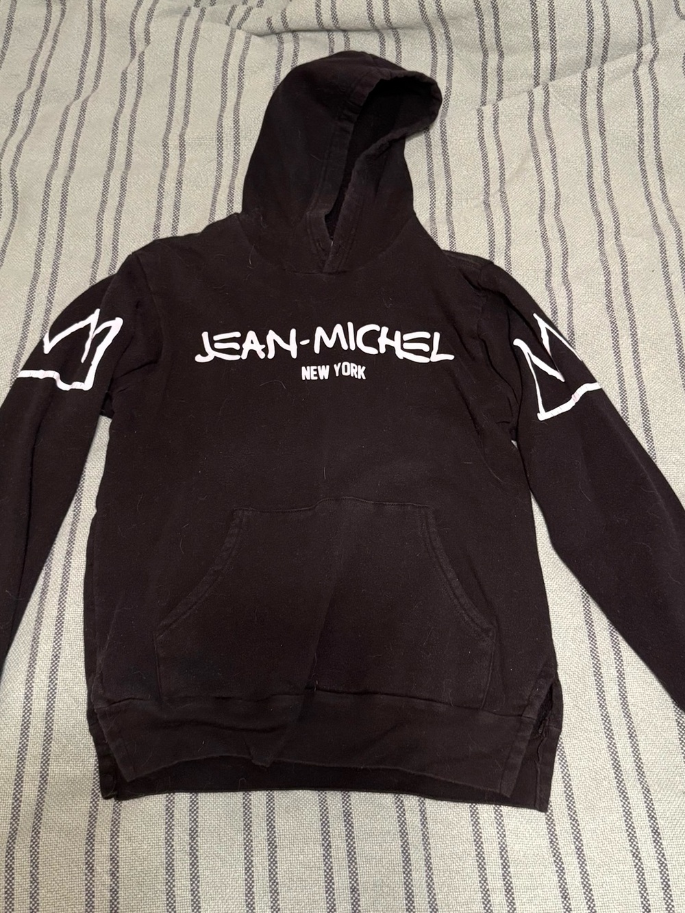 Jean-Michel Basquiat Black Hoodie Sweatshirt